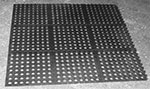 perforated wash stall mats